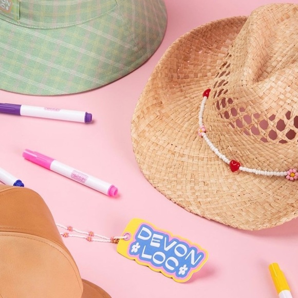 Lack of Color NWT Devon Lee Carlson Collaboration Green Plaid/Beige Bucket Hat - Picture 4 of 15